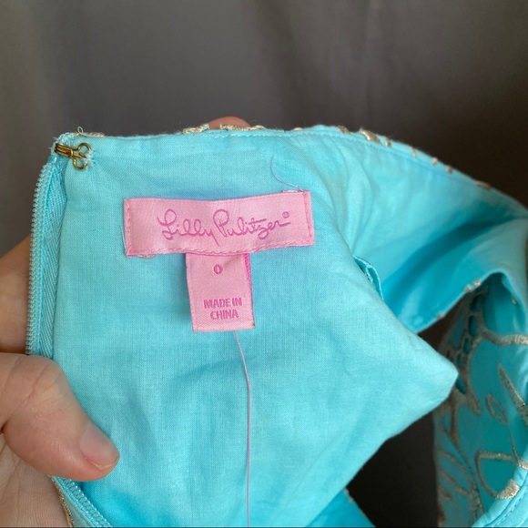 NWT Lilly Pullitzer Sand Dollar Shift Dress - Picture 6 of 7